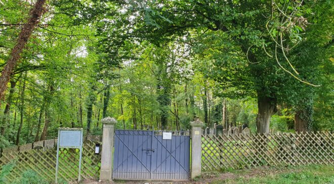 Sanierung von Grabsteinen auf dem Jüdischen Friedhof Wankheim